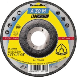 Depressed Center 7x1/4(6mm)x7/8 A30m Klingspor 310902