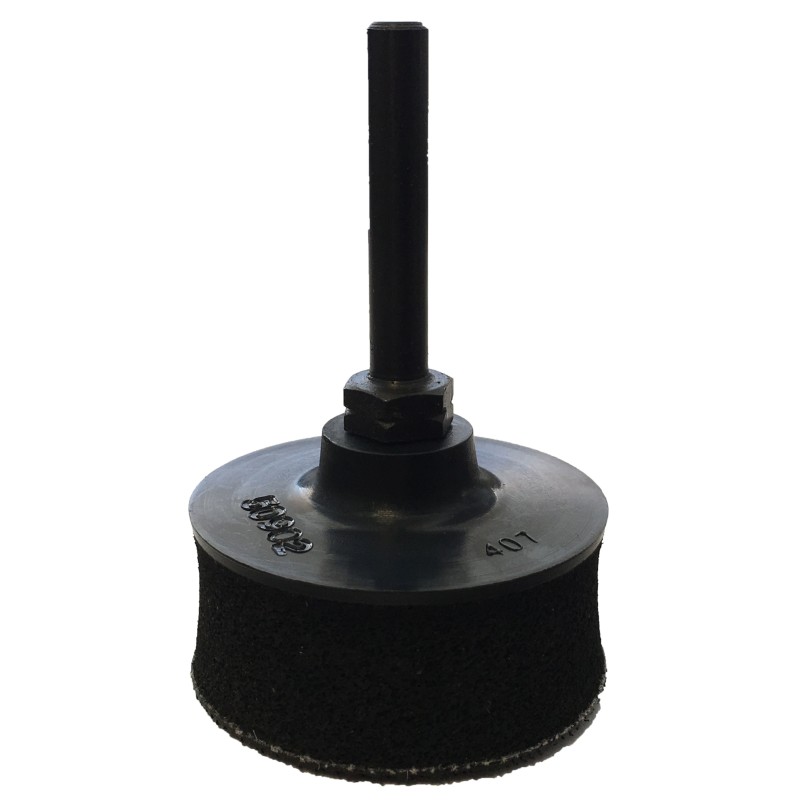 Back Up Pad Velcro 2" Diameter 1/4" Shank (3/4" Foam) 