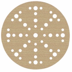 Sanding Disc 6" with 49 holes (Festool Jetstream 2) Velcro PS33 Aluminum Oxide 240 Grit Box of 100