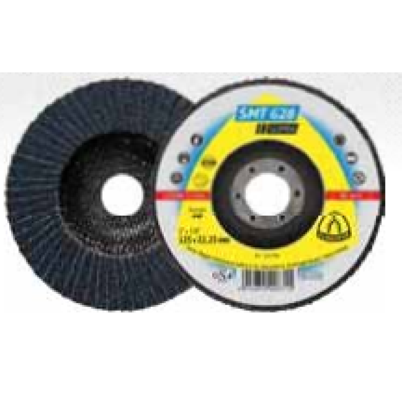 Flap Disc 4-1/2" Diameter 7/8" Arbour Hole SMT628 40 Grit Klingspor 322790