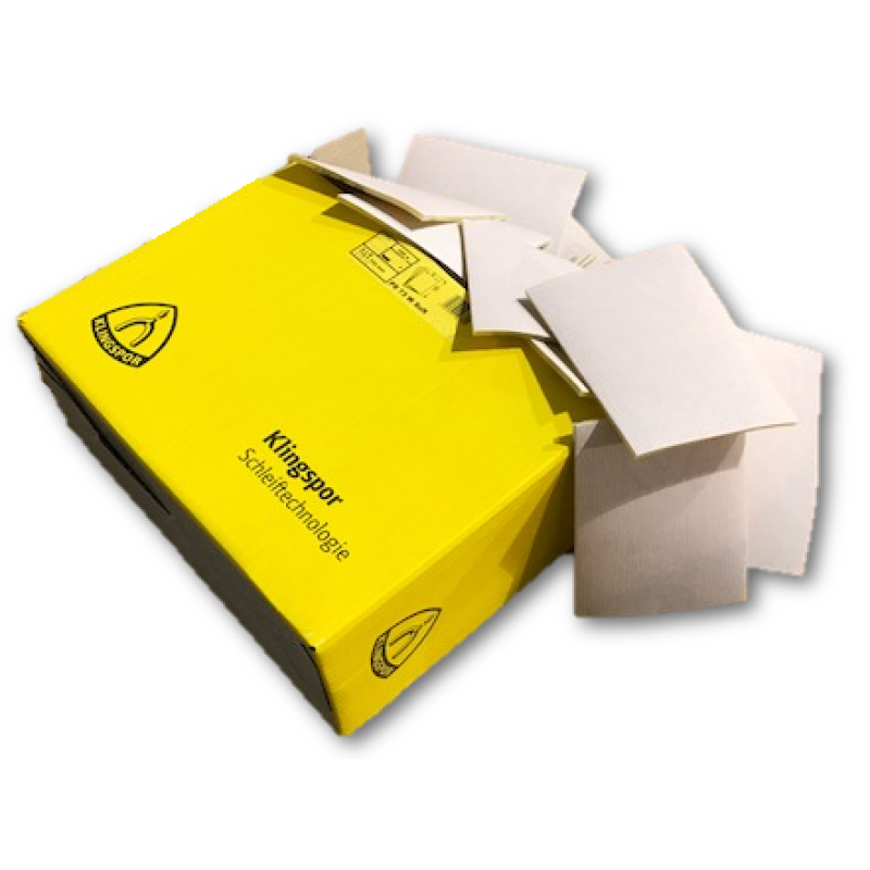 4-1/2" x 6" PS73 Foam Hand Sanding Pads Assorted Grit Box of 100