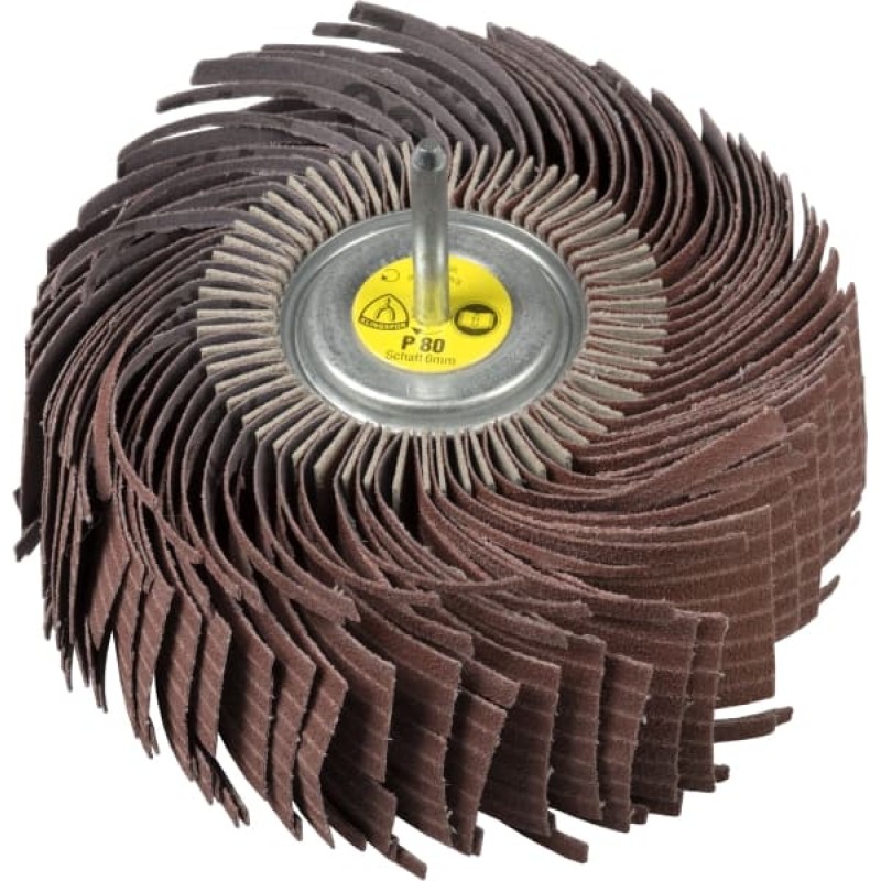 Mac Mop 7" Diameter 2" Depth 1/4" Shank MM630 Aluminum Oxide 180 Grit Klingspor 262636
