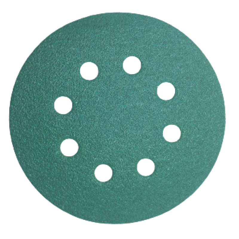 Sanding Disc 5" Diameter With 8 Holes Velcro FP77 Aluminum Oxide 800 Grit