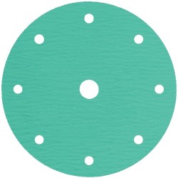 Sanding Disc 5" Diameter With 8+1 Holes Velcro FP77 Aluminum Oxide 240 Grit