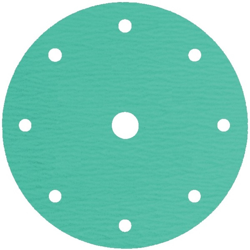 Sanding Disc 6" Diameter With 8+1 Holes Velcro FP77 Aluminum Oxide 800 Grit