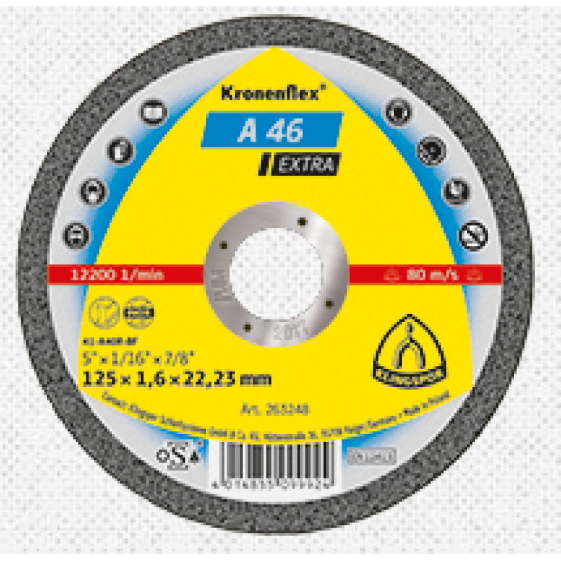 Cut-Off Wheel 5x1/16x7/8 A46EX  Klingspor 263248