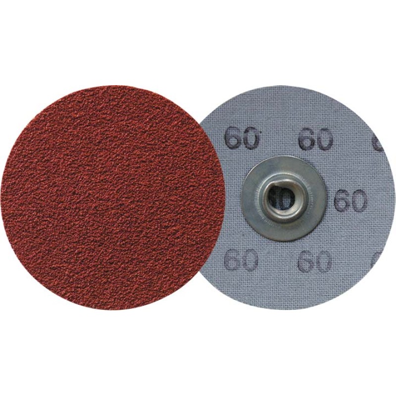 Socatt Quick Lock Disc 1-1/2"" CS412Y Aluminum Oxide 36 Grit Klingspor 295174