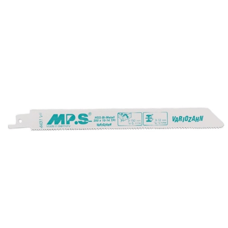 8" Long x 10-14TPI Bi-metal Blade Pack of 5