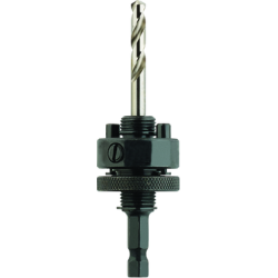 Arbor For 1-1/4 - 6 Hole Saws 3/8 Hex Shank Quick Change Type