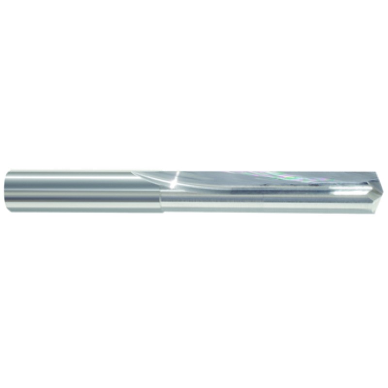 #46 Straight Flute Hardened Steel Carbide Bright Made In U.S.A.