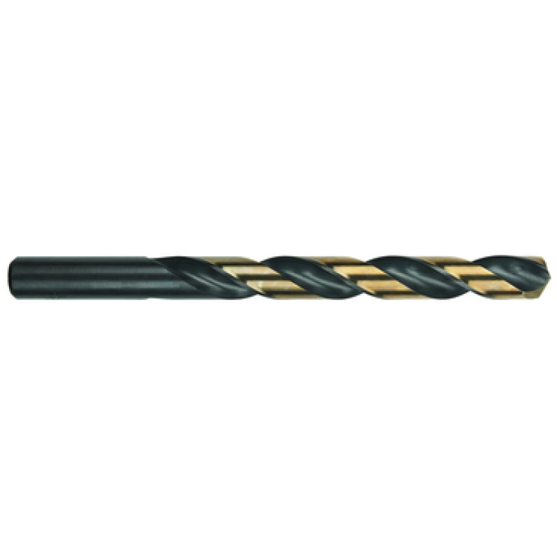 3/32" Diameter Jobber Length Heavy Duty High Speed Steel Black & Gold USA