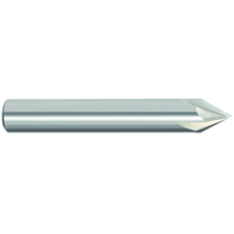 59188 - 3/8 Chamfer Mill 82 Degree 4 Flute Carbide Bright Made In U.S.A.