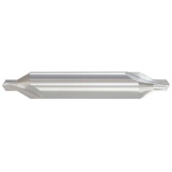 #0 Combined Drill and Countersink 60 Degree Plain Type Carbide Bright Made In U.S.A.