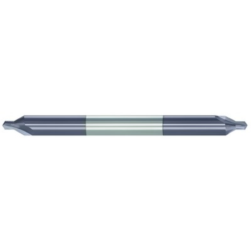 #4 Combined Drill and Countersink 60 Degree Plain Type 4" OAL Carbide ALTiN Made In U.S.A.