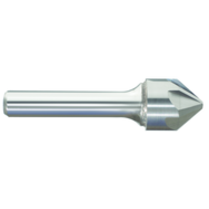 1" Chatterless 90 Degree 6 Flute Carbide Bright Made In U.S.A.