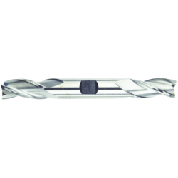 1/2 3 Flute 1/2 Shank Double End Center Cutting High Speed Steel Regular Length Bright Made In U.S.A.