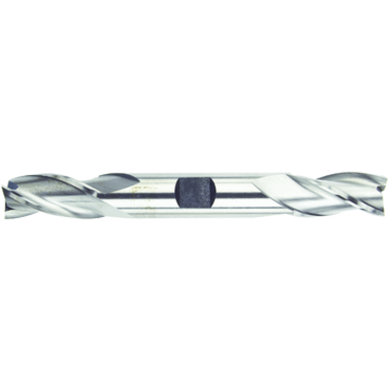 5/16 3 Flute 3/8 Shank Double End Center Cutting High Speed Steel Regular Length Bright Made In U.S.A.