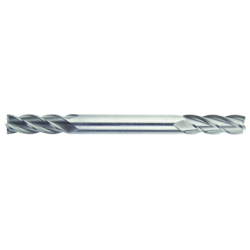 1/16 4 Flute 3/16 Shank Double End Center Cutting Cobalt Regular Length Bright Made In U.S.A.