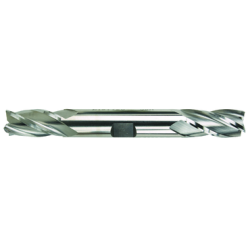 1" 4 Flute 1" Shank Double End Center Cutting Cobalt Regular Length Bright Made In U.S.A.