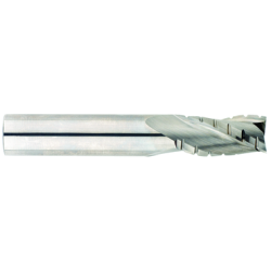 1" 3 Flute 1" Shank Single End Center Cutting Roughing/Finishing Carbide Regular Length ALTiN Made In U.S.A.