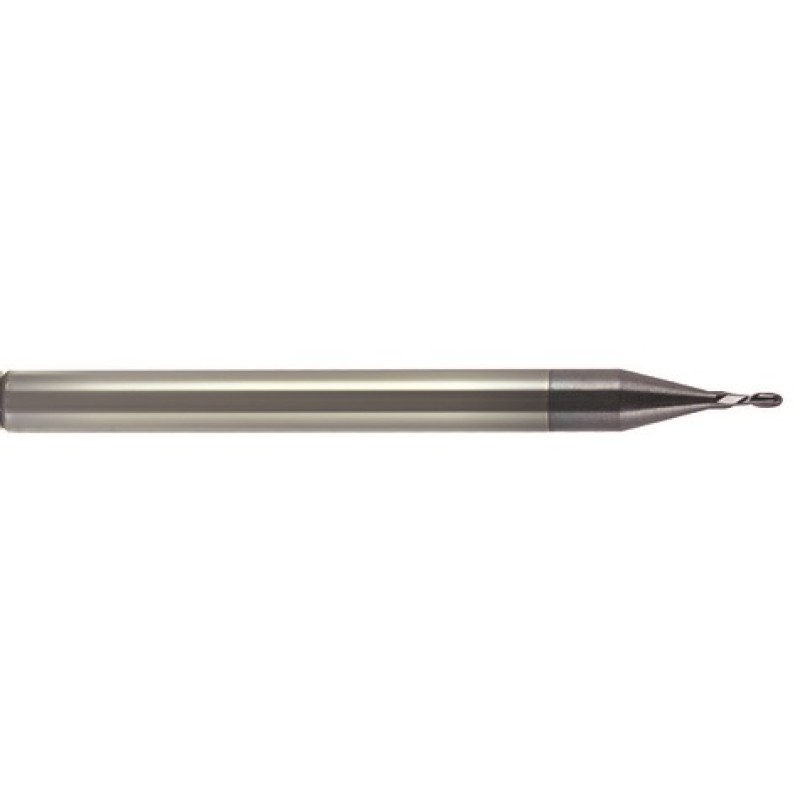 .023″ Diameter 2 Flute .069" Cut 1-1/2" Length 1/8" Shank Single End Center Cutting Uncoated