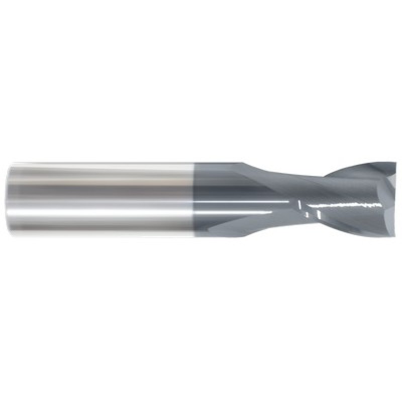5/32 2 Flute 3/16 Shank Single End Center Cutting Carbide Stub Length ALTiN Made In U.S.A.