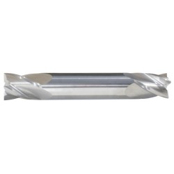 1/16 4 Flute 1/8 Shank Double End Center Cutting Carbide Stub Length Bright Made In U.S.A.