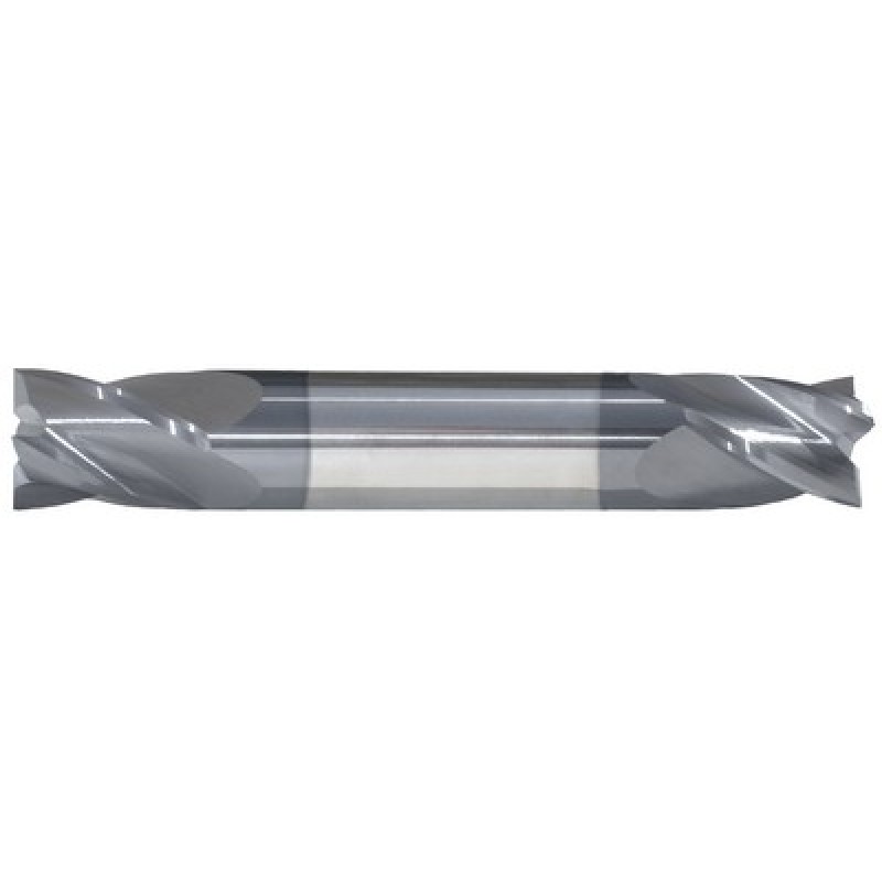 1/16 4 Flute 1/8 Shank Double End Center Cutting Carbide Stub Length ALTiN Made In U.S.A.