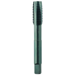 1/2-13 Plug H5 HPT-High Performance Tap-Exotic Alloys Spiral Point 3 Flutes Powder Metallurgy High Speed Steel TiCN Made In U.S.A.
