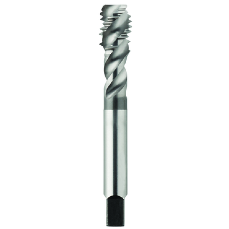 M8 x 1.00 Semi-Bottoming D5 HPT-High Performance Tap-Aluminum Spiral Flute 2 Flutes Powder Metallurgy High Speed Steel CrN Made In U.S.A.