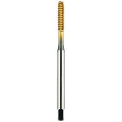 #10-24 Bottom H4 HPT High Performance Tap Thread Forming-DIN Length  Flutes Powder Metallurgy High Speed Steel TiN Made In U.S.A.