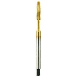 #10-24 Plug H4 HPT High Performance Tap Thread Forming-DIN Length  Flutes Powder Metallurgy High Speed Steel TiN Made In U.S.A.