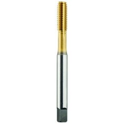 1/4-20 Bottom H4 HPT High Performance Tap Thread Forming-DIN Length  Flutes Powder Metallurgy High Speed Steel TiN Made In U.S.A.