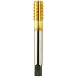 1/2-13 Bottom H5 HPT High Performance Tap Thread Forming-DIN Length  Flutes Powder Metallurgy High Speed Steel TiN Made In U.S.A.