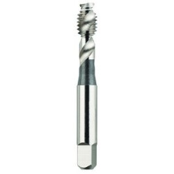 1/4-20 Semi-Bottoming H3 HPT-High Performance Tap-Aluminum Spiral Flute 2 Flutes Powder Metallurgy High Speed Steel Bright Made In U.S.A.
