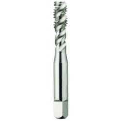 1/4-20 Semi-Bottoming H3 Spiral Flute 3 Flutes High Speed Steel Bright Made In U.S.A.