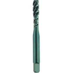 1/4-20 Semi-Bottoming H11 Spiral Flute  3 Flutes High Speed Steel Black Made In U.S.A.