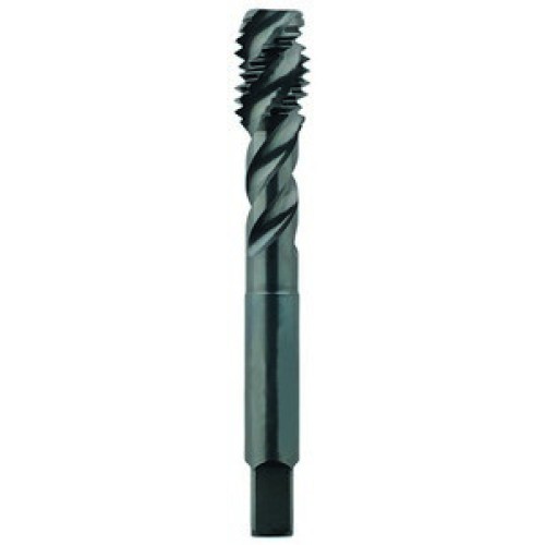 1/2-13 Semi-Bottoming H3 Spiral Flute 3 Flutes High Speed Steel Black Made In U.S.A.