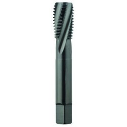 1/2-13 Semi-Bottoming H3 HPT-High Performance Tap-Hard Materials Spiral Flute 3 Flutes Powder Metallurgy High Speed Steel TiCN Made In U.S.A.