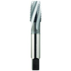 M12 x 1.75 Semi-Bottoming D6 HPT-High Performance Tap-Hard Materials Spiral Flute 3 Flutes Powder Metallurgy High Speed Steel TiCN Made In U.S.A.