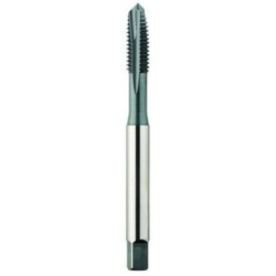 1/4-20 Plug H3 HPT High Performance Tap Spiral Point-DIN Length 3 Flutes Powder Metallurgy High Speed Steel Black Made In U.S.A.