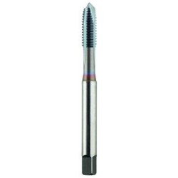 1/4-20 Plug H3 HPT High Performance Tap Spiral Point-DIN Length 3 Flutes Powder Metallurgy High Speed Steel TiCN Made In U.S.A.