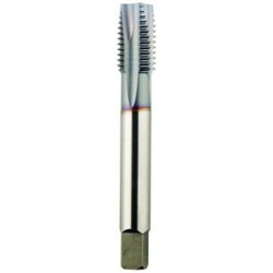 1"-12 Plug H4 HPT High Performance Tap Spiral Point-DIN Length 4 Flutes Powder Metallurgy High Speed Steel TiCN Made In U.S.A.