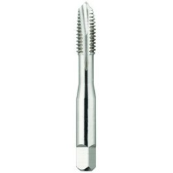 1/4-20 Plug H3 Spiral Point 2 Flutes High Speed Steel Bright Made In U.S.A.