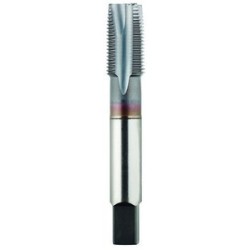 1/2-13 Plug H5 HPT-High Performance Tap-Hard Materials Spiral Point 3 Flutes Powder Metallurgy High Speed Steel TiCN Made In U.S.A.