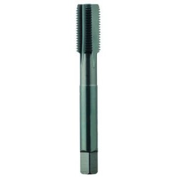 1/2-13 Semi-Bottoming H3 HPT High Performance Tap-Cast Iron Straight Flute 4 Flutes Powder Metallurgy High Speed Steel Black Made In U.S.A.