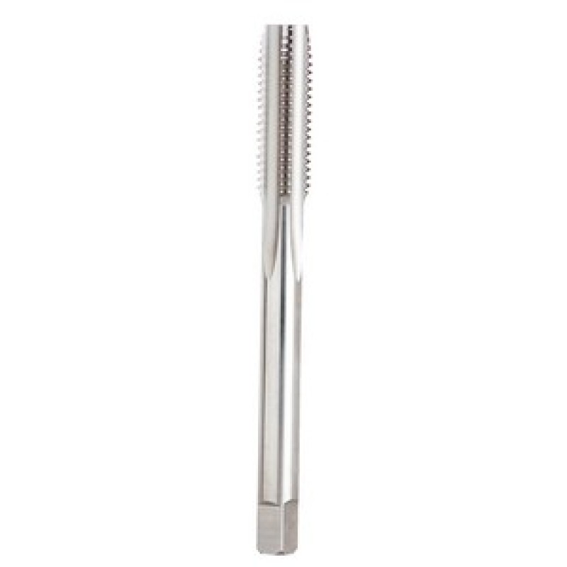 M10 x 1.50 Bottom 6" OAL Extension-Hand Tap D6 4 Flutes High Speed Steel Bright Made In U.S.A.