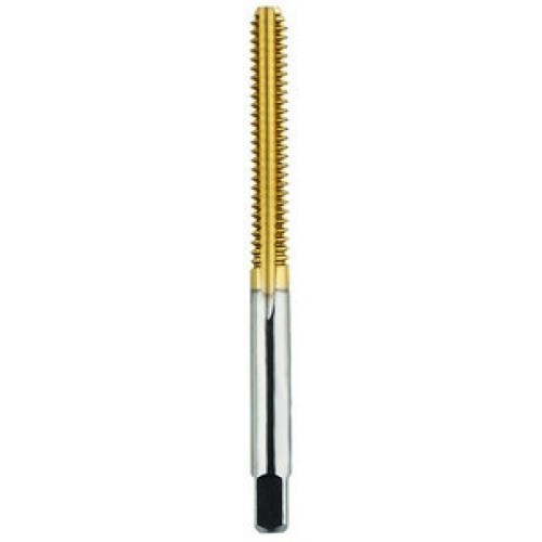 #4-36 Bottom H2 Hand Tap 3 Flutes High Speed Steel TiN Made In U.S.A.