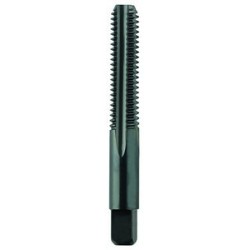 1/4-20 Bottom H3 Cast Iron Hand Tap 4 Flutes High Speed Steel Black Made In U.S.A.