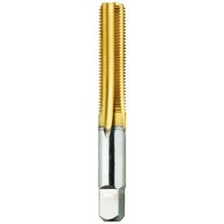 1/4-20 Bottom H3 Hand Tap 4 Flutes High Speed Steel TiN Made In U.S.A.